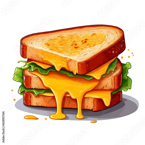 Cheesy Sandwich Delight