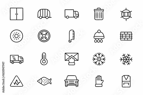 A niche pack focusing on temperature-controlled and specialized cargo transport — perfect for pharmaceuticals, food delivery, and perishable goods logistics