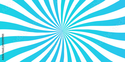 Sunburst Modern retro vintage sunrise sunbeam element spiral striped. Spiral starburst and striped pattern abstract geometric retro sunrays line wavy texture.	