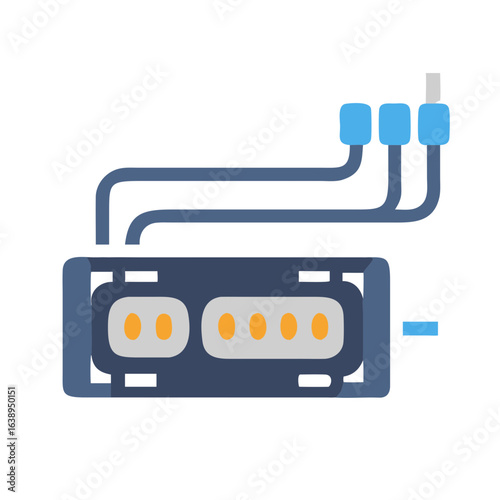  Surge Protector Icon for Electrical Safety