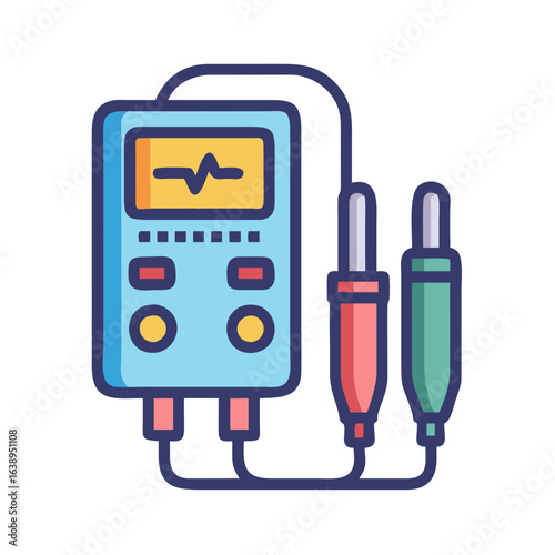  Automotive Battery Tester Icon for Vehicle Maintenance
