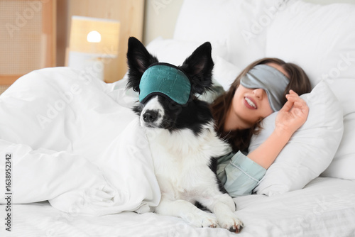 Beautiful young woman and c...