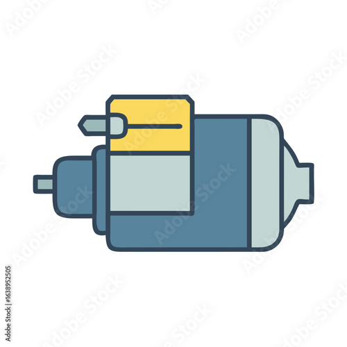  Compact Engine Starter for Space-Conscious Design