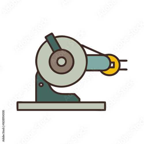  Cutting Machine Icon for Industrial Use