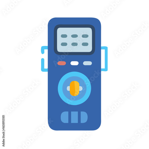  Compact Digital Voice Recorder Icon for Portability