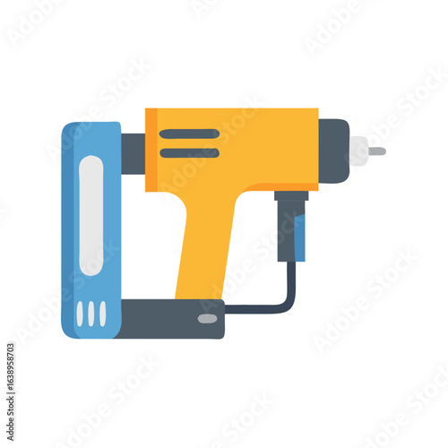  Innovative Electric Nail Gun Vector Icon