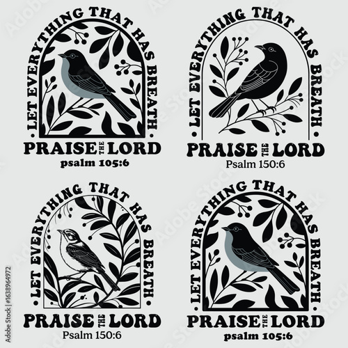 let everything that has breath praise the lord T-Shirt
