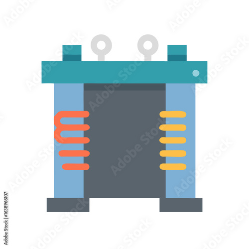  High Frequency Transformer Icon for Power Supply