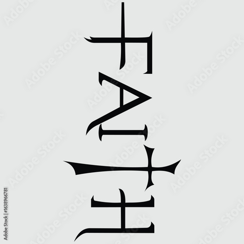 Faith Cross T-Shirt Christian T Shirt for Men Women Kids T-Shirt