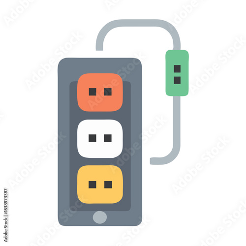  Surge Protector Icon for Safety