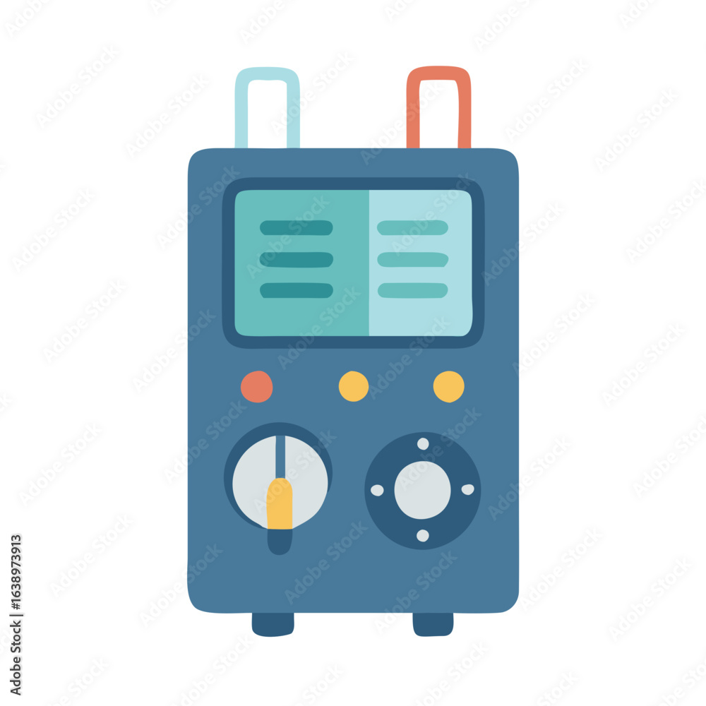 Fototapeta premium Transistor Tester Icon for Electronics