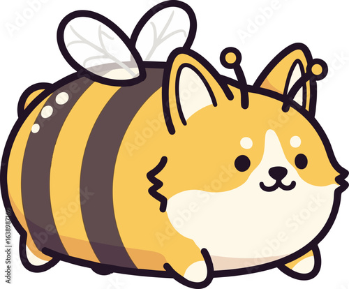 Bee Corgi - The Cutest Bumblebutt