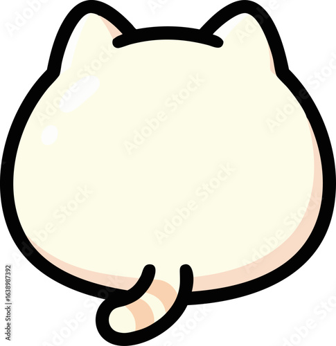 Cat Blob from Behind