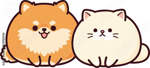 Pomeranian vs Persian - Fluffy Showdown