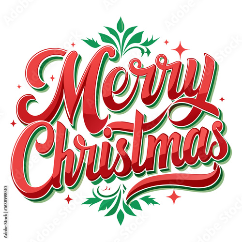 Merry Christmas SVG T shirt design with white background.