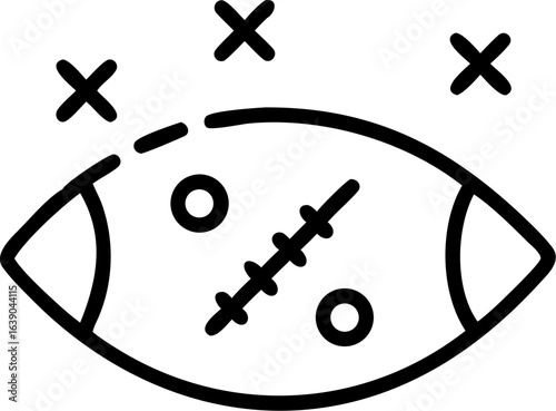 American football game strategy diagram with directional arrows and play formations