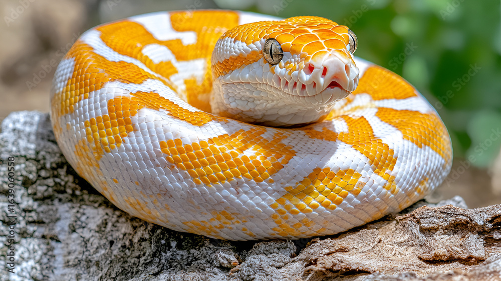 Fototapeta premium close up of a snake