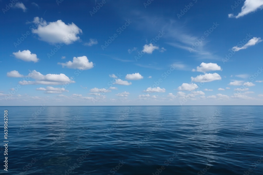 Fototapeta premium A Serene Sky Above