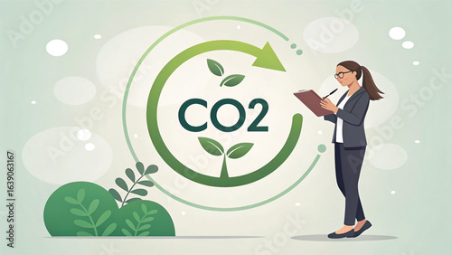 Carbon Dioxide Reduction Strategies Green Energy Initiative and Sustainable Business Practices Leading to Cleaner Environment and Reduced Greenhouse Gas Emissions