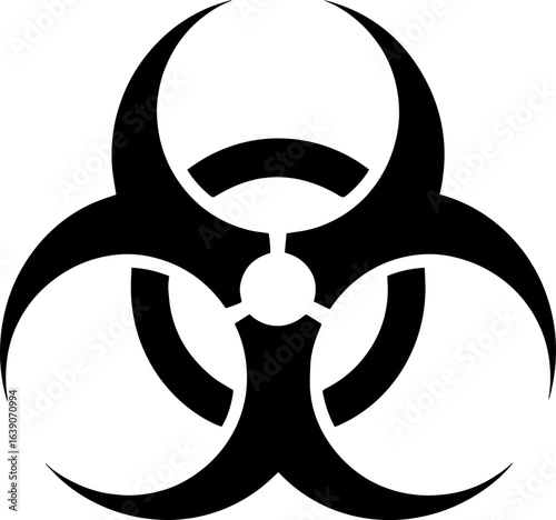 Biohazard symbol  SVG Cut Files for Cricut & Silhouette