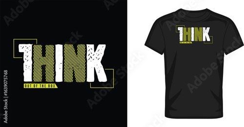 Streetwear Modern Typography T Shirt Design