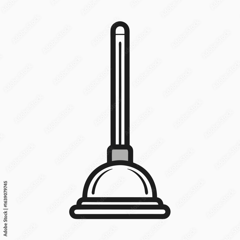Minimalist clean line art illustration of a plum Minimalist clean line art illustration of a plum