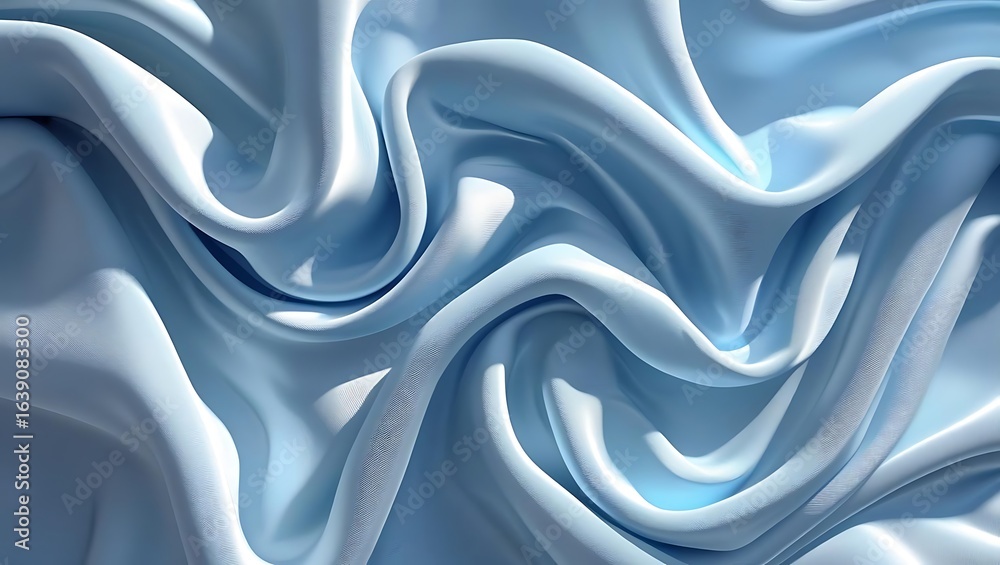 Obraz premium Luxurious Flowing Silk Fabric Abstract Background