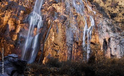 wonderful nature view, famous Croatian place, Plitvice lakes, Europe, Croatia...exclusive - this image is sell only on Adobe stock