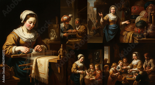 Baroque Style Proverbs 31 A  Virtuous Woman