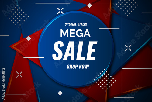 Abstract dark sales background | Free Vector