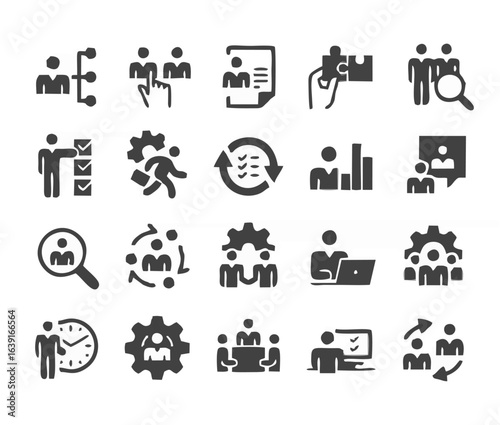 Management Icons - Classic Se...
