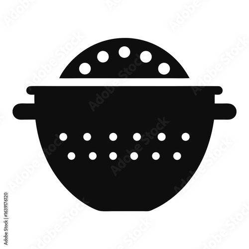 vector illustration of a pot
