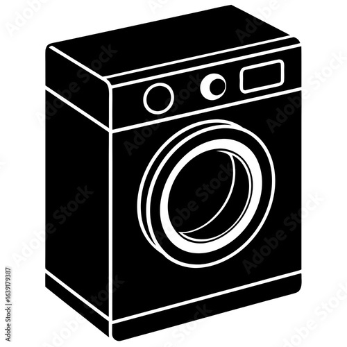 washing machine vector