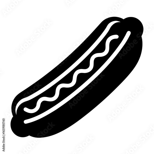 hot dog illustration