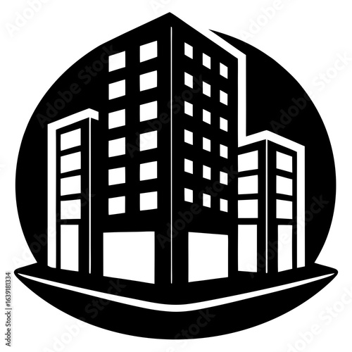 vector illustration of building