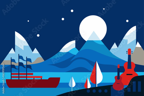 norway s nighttime symphony