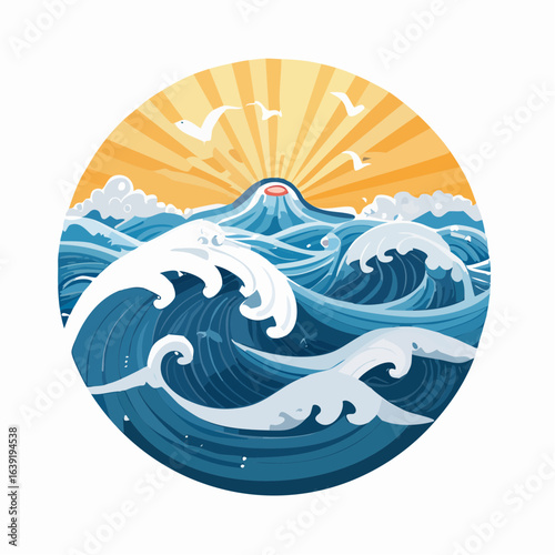 The seas are being parted