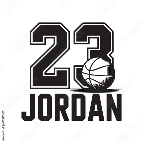 Jordan Number Twenty-Three Slam Dunk

