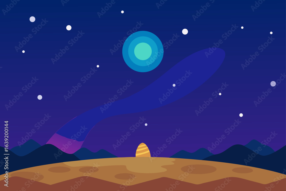 Fototapeta premium beyond the milky veil