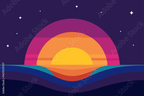 dawn in the deep cosmos