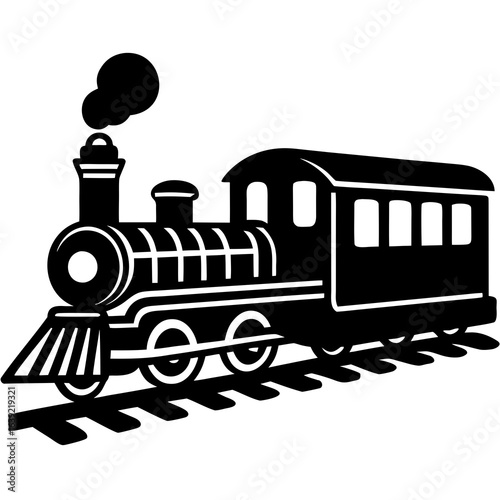 old steam train