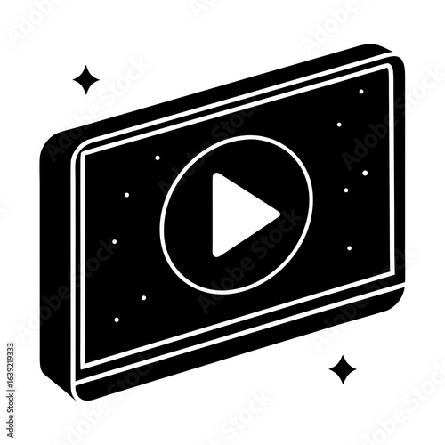 video player button