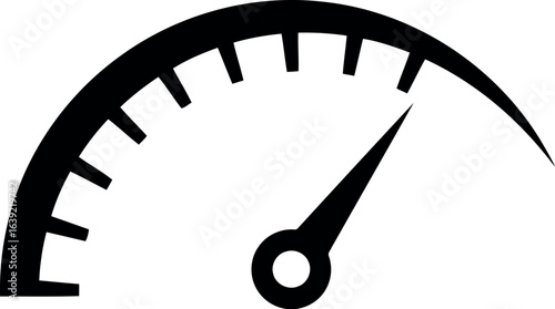 Speedometer icon performance speed measurement gauge