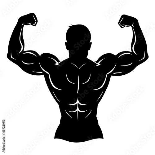 muscular male body
