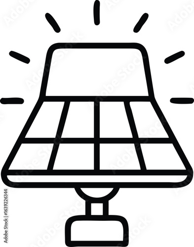 Modern Outdoor Solar Lamp Lighting Design
