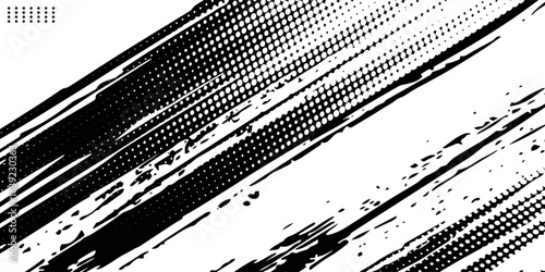 Glitch distorted grunge layer . Noise destroyed texture . Trendy defect error shapes . Overlay grunge texture . Distressed effect. illustration