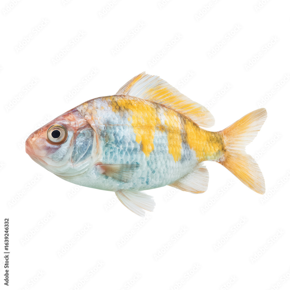 Fototapeta premium Fish with a yellow stripe on its side