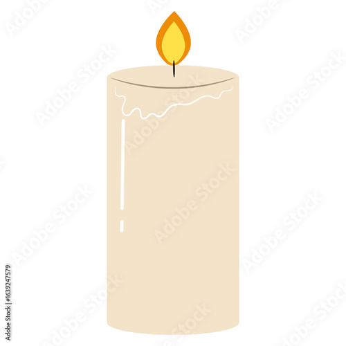 Hand Drawn Candle