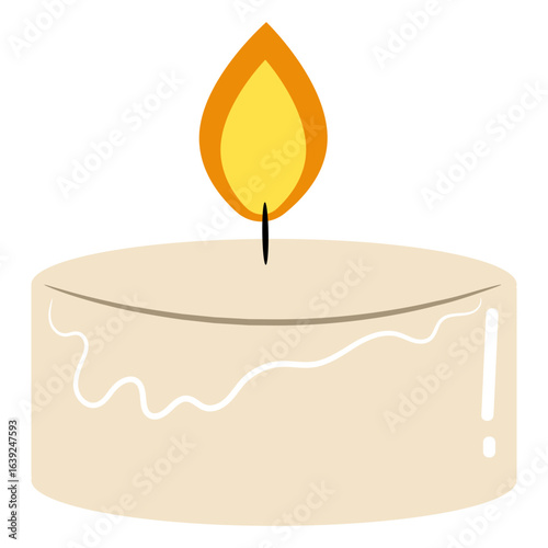 Hand Drawn Candle