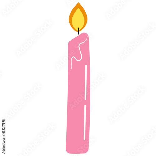 Hand Drawn Candle